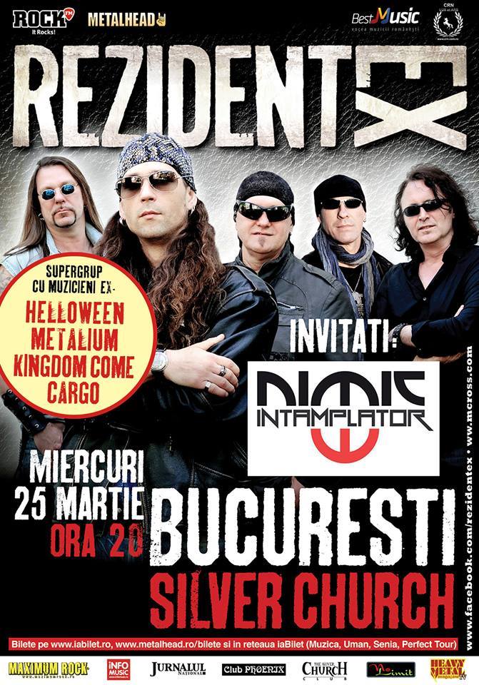 Castiga o invitatie dubla la concertul Rezident Ex din Silver Church Club!